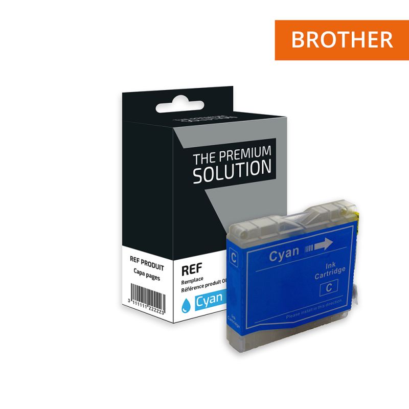 Brother 985 - Tintenstrahlpatrone entspricht LC985C - Cyan