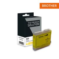 Brother 985 - cartuccia a getto d’inchiostro compatibile con LC985Y - Giallo