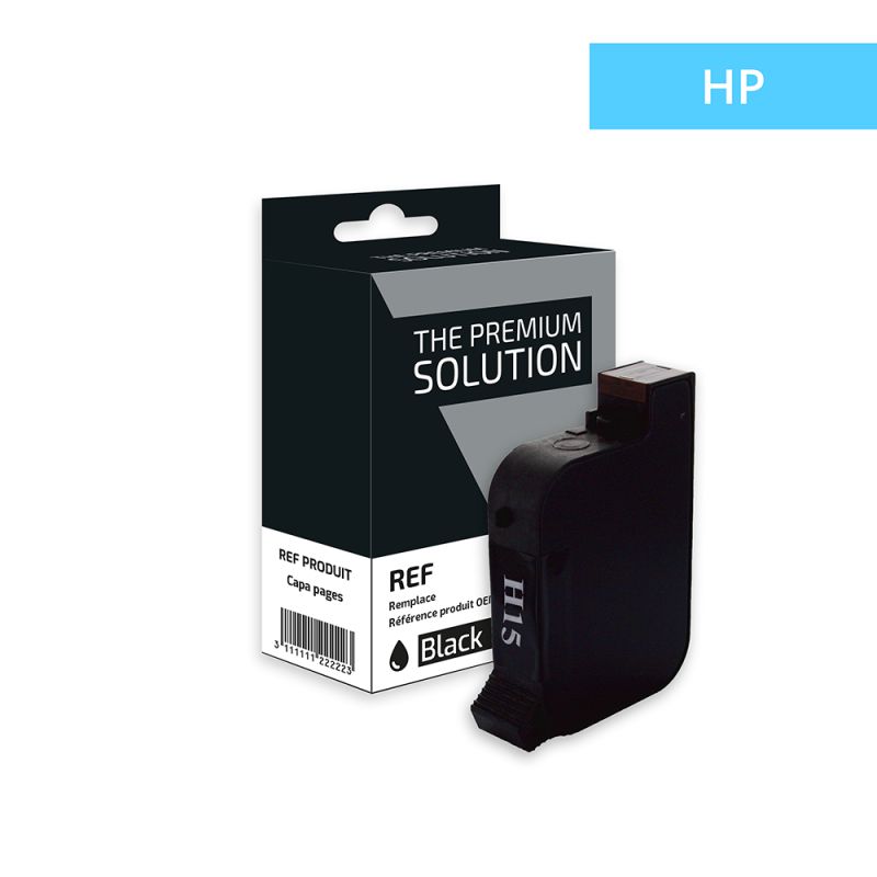 Hp 15 - Tintenstrahlpatrone entspricht C6615 - Black