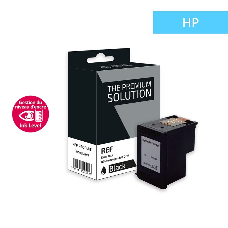 HP - Cartouche d'encre HP 302 XL noire