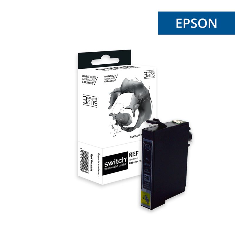 Epson 1281 - SWITCH Tintenstrahlpatrone entspricht C13T12814011 - Black