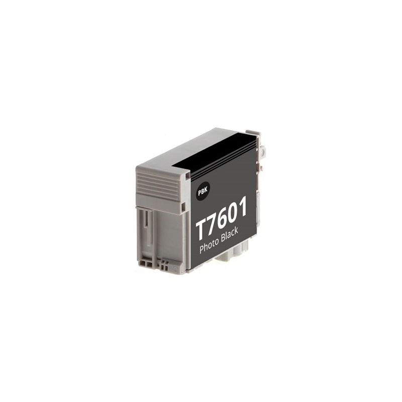 Epson 7601 - C13T76014010 / T7601 compatible inkjet cartridge - Photo Black