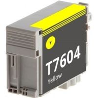 Epson 7604 - C13T76044010 / T7604 compatible inkjet cartridge - Yellow