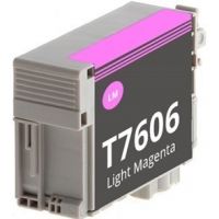 Epson 7606 - C13T76064010 / T7606 compatible inkjet cartridge - Light Magenta