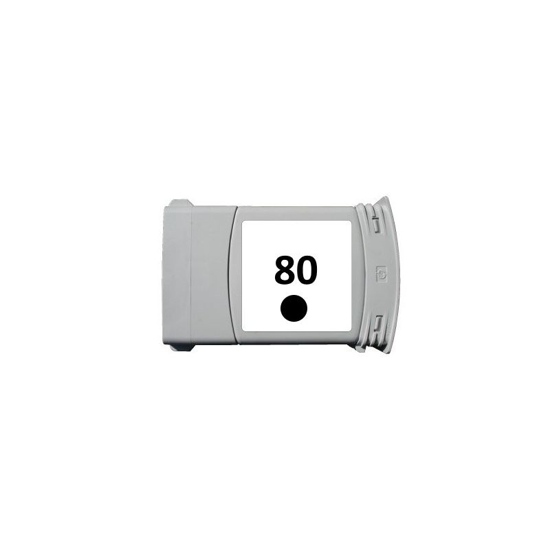 Hp 80XL - bulk cartuccia a getto d’inchiostro compatibile con C4871A - Nero