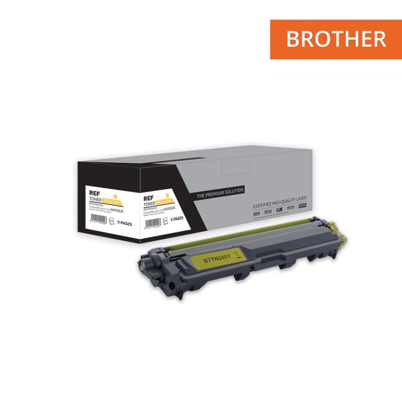 Brother TN-245Y - Tóner 'Gama PRO' equivalente a TN-245 - Amarillo