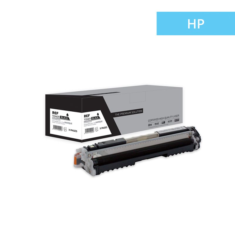 Hp 130A - 'Gamme PRO' CF350A, 130A compatible toner - Black