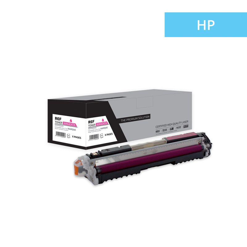 Hp 130A - Toner 'Gamme PRO' équivalent à CF353A, 130A - Magenta