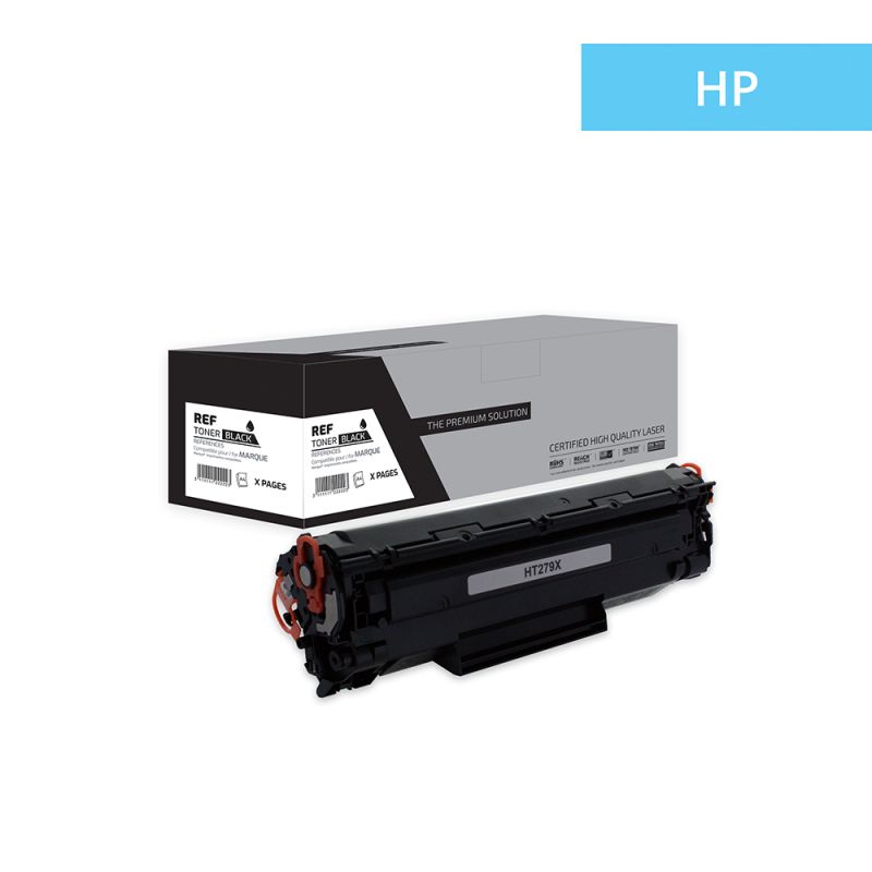 Hp 79X - Toner équivalent à CF279X, 79X - Black