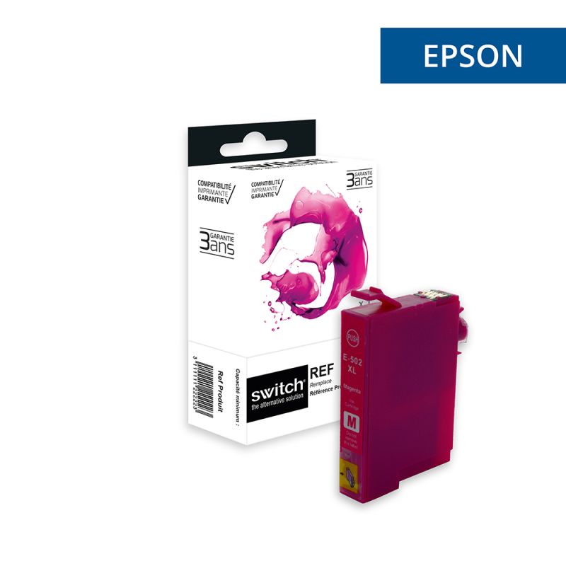Epson 502XL - SWITCH Pack x 4 C13T02W64010 compatible ink jets