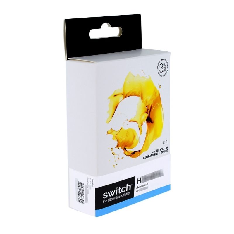 Hp 363 - SWITCH cartuccia a getto d’inchiostro compatibile con C8773EE - Giallo