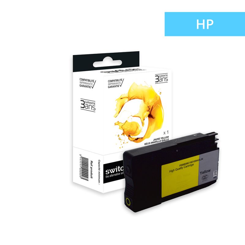 Hp 933XL - SWITCH cartouche jet d'encre équivalent à CN056AE - Yellow