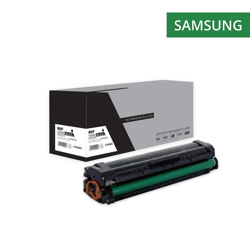 Samsung 111S - Toner compatibile con MLT-D111SELS, 111S - Nero