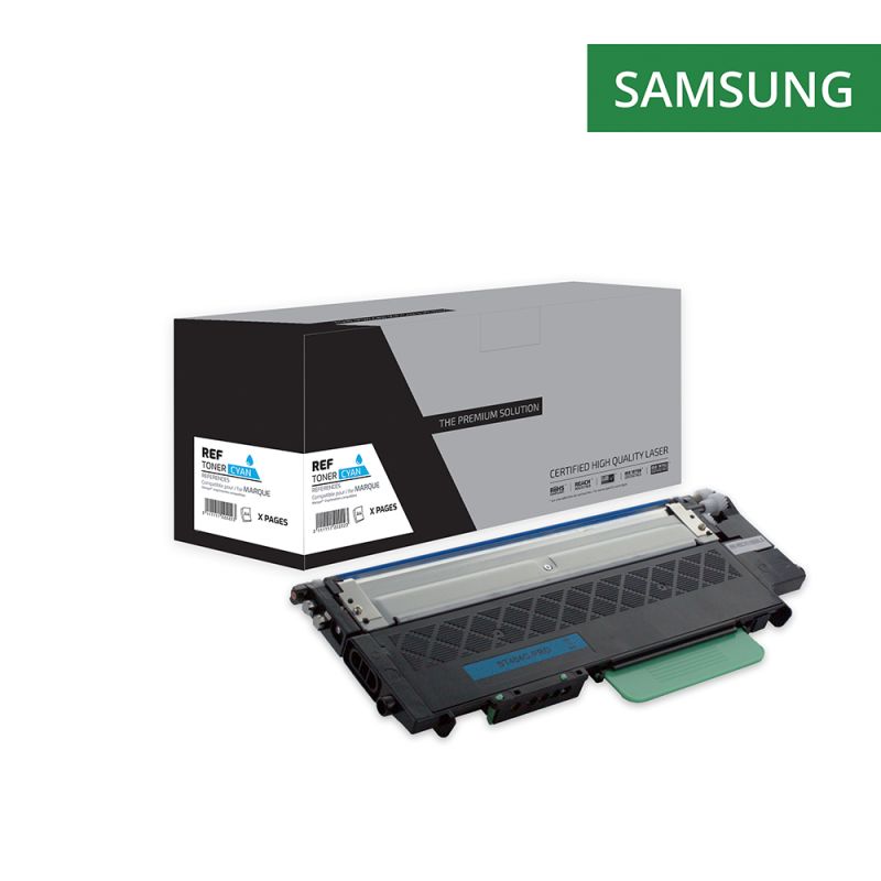 Samsung C404C - Toner 'Gamme PRO' équivalent à CLTC404SELS - Cyan