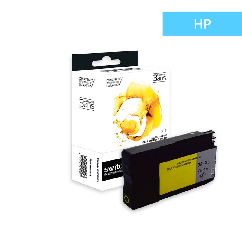 Hp 953XL - SWITCH Tintenstrahlpatrone entspricht F6U18AE - Yellow