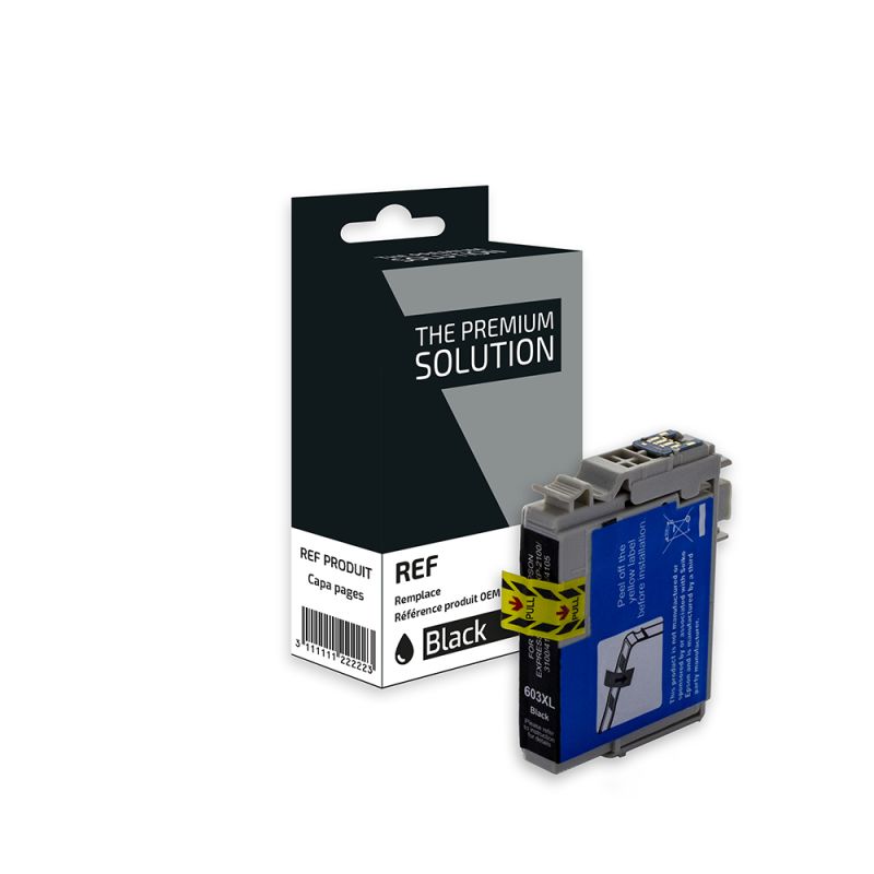 Epson E603XL - cartuccia a getto d’inchiostro compatibile con C13T03A14010 - Nero