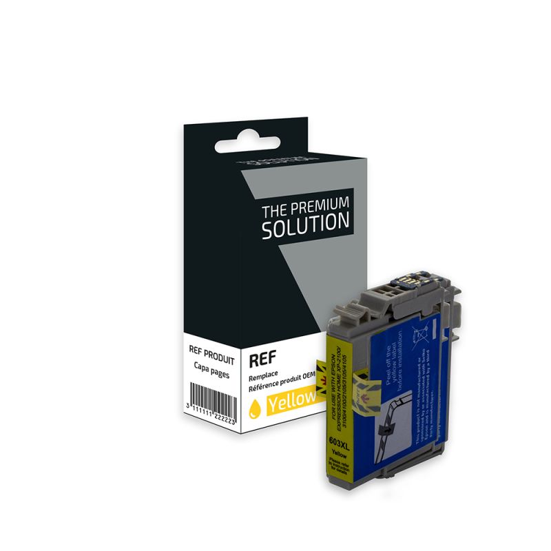 Epson E603XL - Tintenstrahlpatrone entspricht C13T03A44010 - Yellow