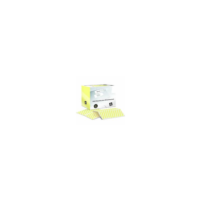ETIQUETTE POUR MACHINE A AFFRANCHIR 165 x 2 x 40 BTE DE 1000