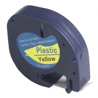 TPS S0721620 - Label tape compatible with Dymo S0721620 12mm - Yellow