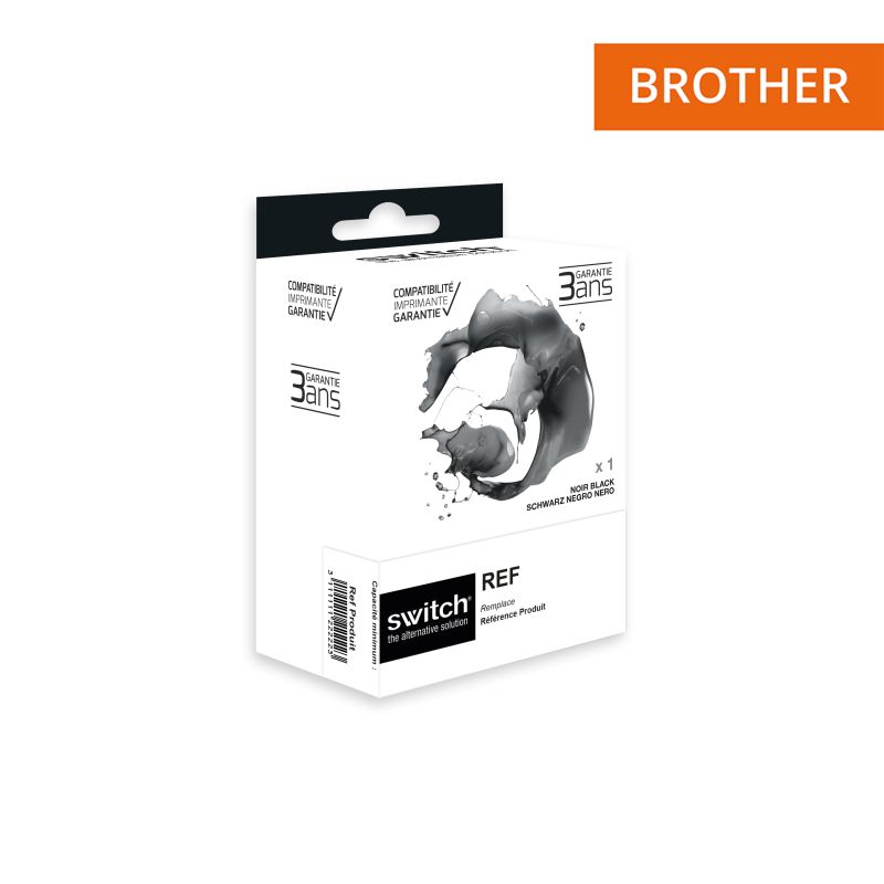 Brother 3233 - SWITCH cartouche jet d'encre équivalent à LC3233BK - Black