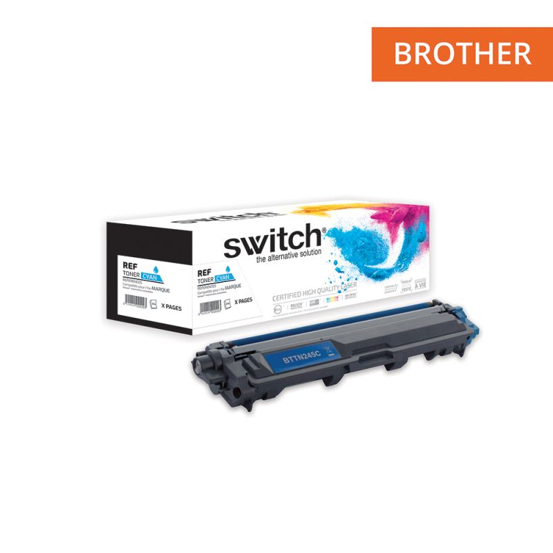 Brother TN-245C - SWITCH Tóner 'Gama PRO' equivalente a TN-245 - Cian