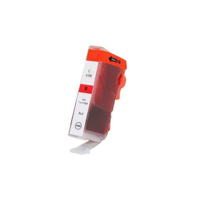 Canon 8 - Bulk Tintenstrahlpatrone entspricht CLI8R, 0626B001 - Rot