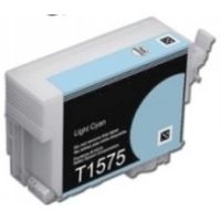 Epson 1575XL - Bulk cartuccia a getto d’inchiostro compatibile con C13T15754010 - Ciano chiaro