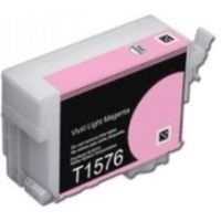 Epson 1576XL - Bulk Cartucho de inyección de tinta equivalente a C13T15764010 - Magenta claro