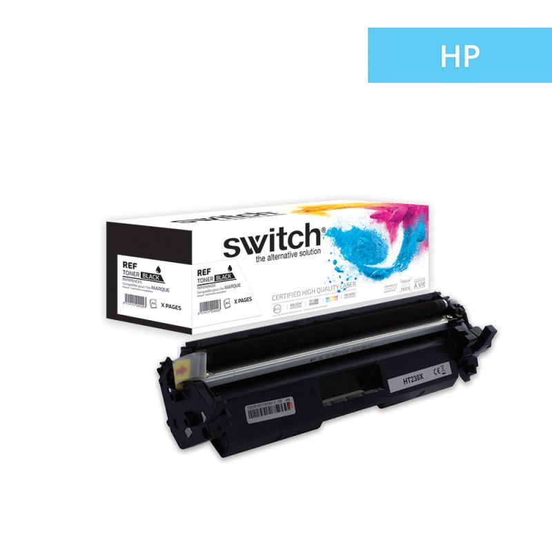 Hp 30X - SWITCH Tóner equivalente a CF230X, 30X - Negro