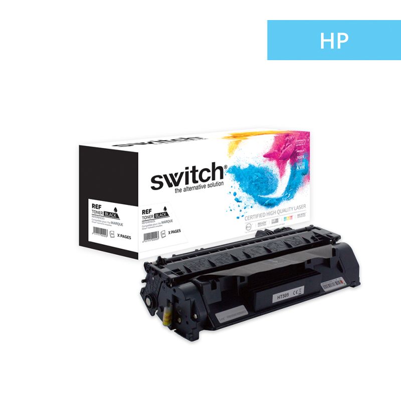 Hp 05A - SWITCH Tóner equivalente a CE505A, CF280A - Negro