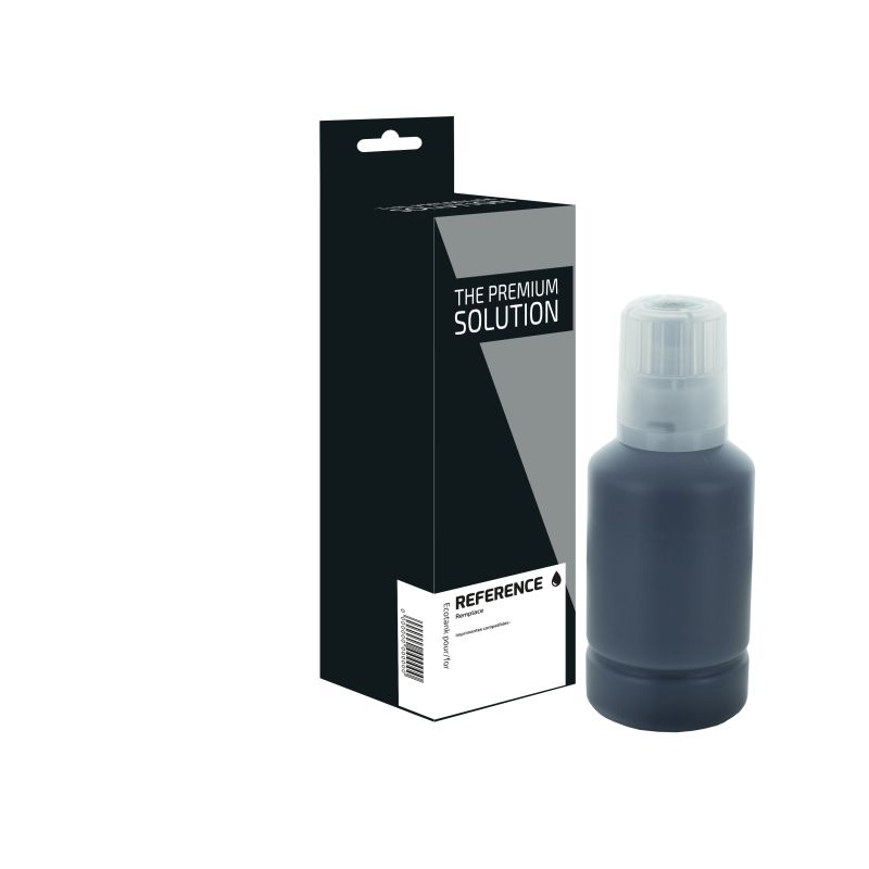 Canon 590 - Recarga de tinta equivalente a GI-590, 1603C001, Gi-490, 0663C001 - Negro