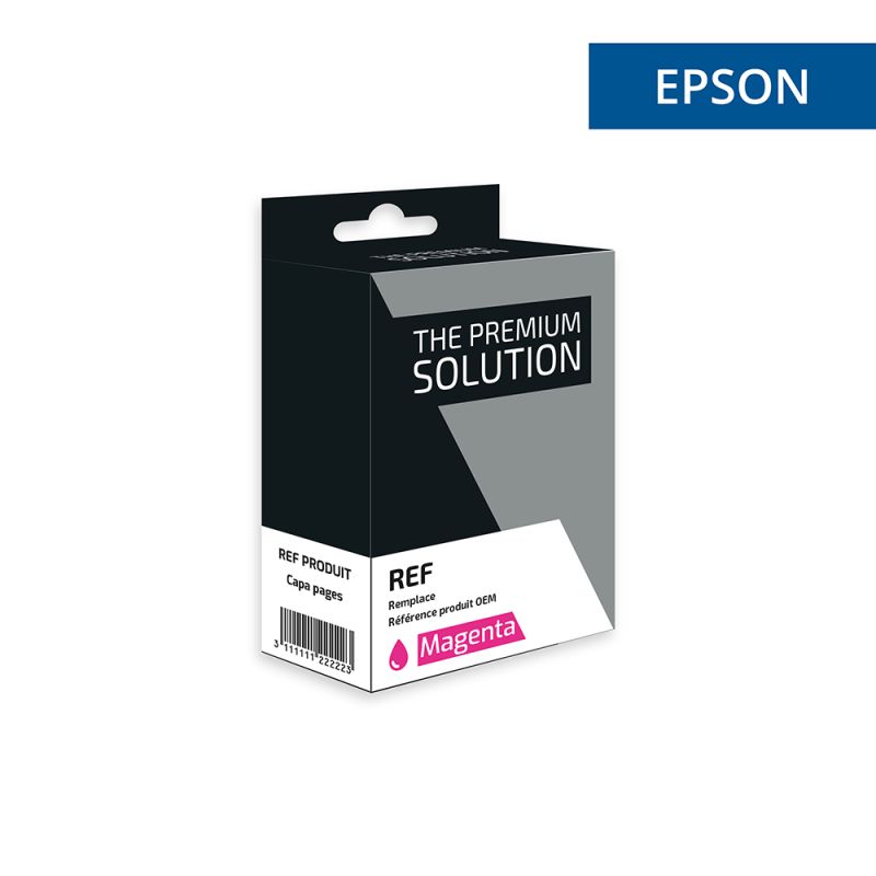 Epson 407 - Cartucho de inyección de tinta equivalente a C13T07U340 - Magenta