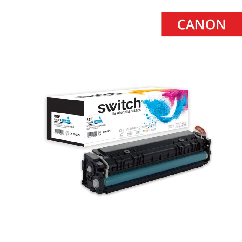 Canon 055H - SWITCH Tóner equivalente a 055H, 3019C002 - Cian