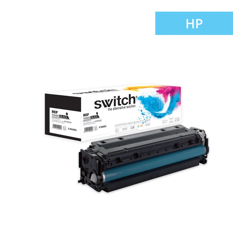 Hp 415X - SWITCH Toner équivalent à W2030X, 415X - Black