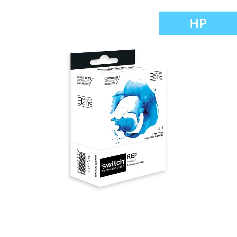 Hp 963XL - 3JA27AE SWITCH compatible inkjet cartridge - Cyan