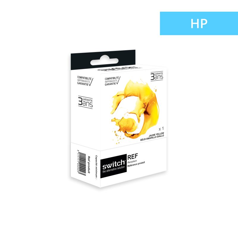 Hp 963XL - SWITCH cartuccia a getto d’inchiostro compatibile con 3JA29AE - Giallo