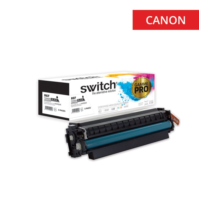 Canon 046H - SWITCH Tóner 'Gama PRO' equivalente a 046H, 1254C002 - Negro