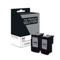 Canon 50/51 - Pack x 2 PG50, CL51, 0616B001, 0618B001 compatible ink jets - Black + Tricolor