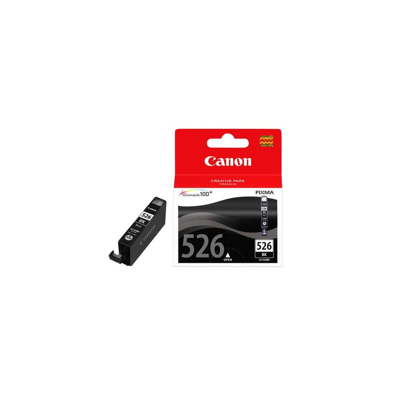 Canon 526 - Cartucho de inyección de tinta original CLI-526BK, 4540B001 - Negro foto