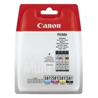 Canon 581 - Pack x 4 Tintenstrahl Original 2103C006 - Black Cyan Magenta Yellow