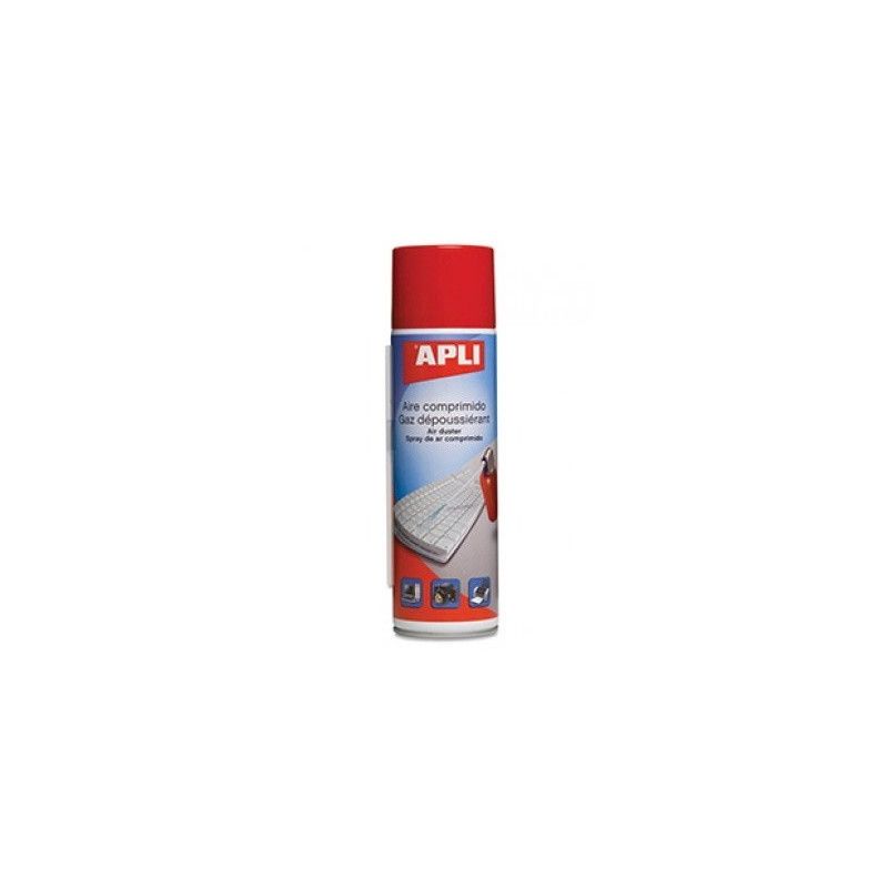 Aria compressa per spolverare APLI per materiale informatico, 400 ml
