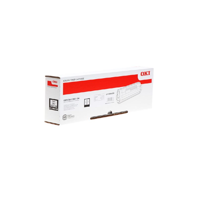 OKI OT831B - Toner original Oki 44844508 - Noir