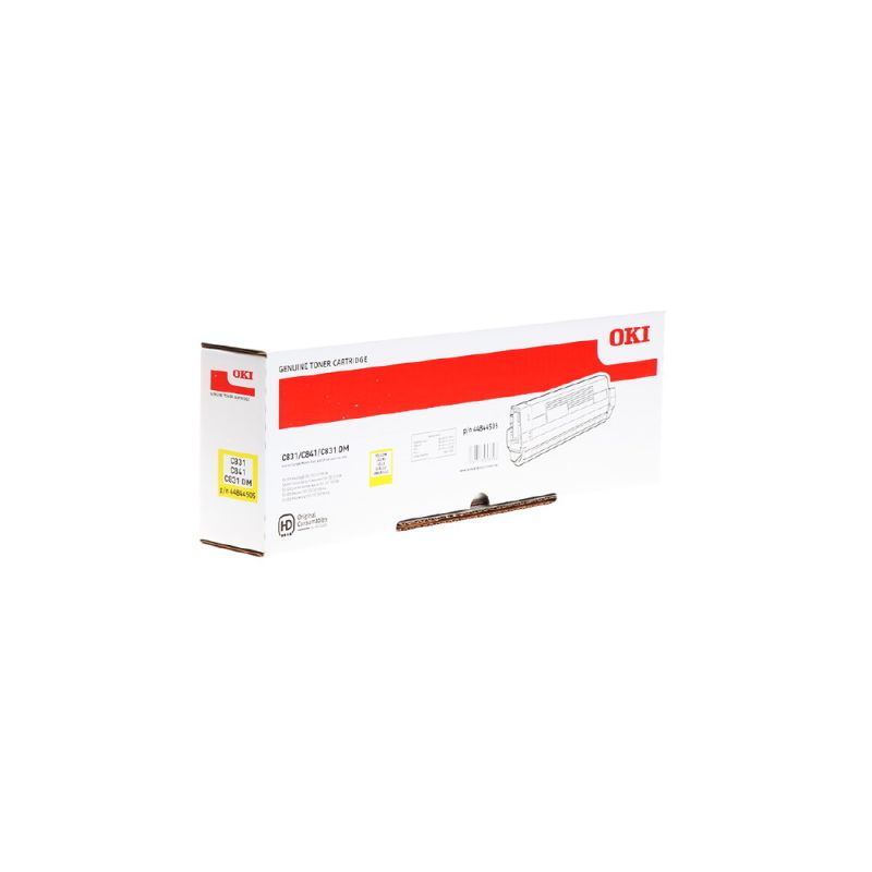 OKI OT831Y - Oki 44844505 original toner - Yellow