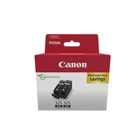 Canon 525 - Confezione di 2 getto d’inchiostro originale PGI-525, 4529B017 - Nero