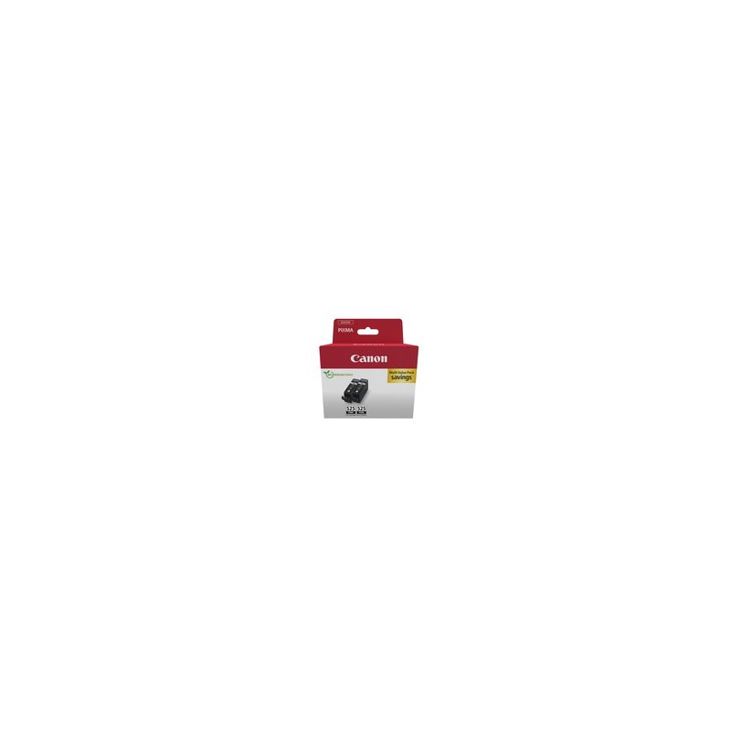 Canon 525 - Pack x 2 PGI-525, 4529B017 original ink jets - Black