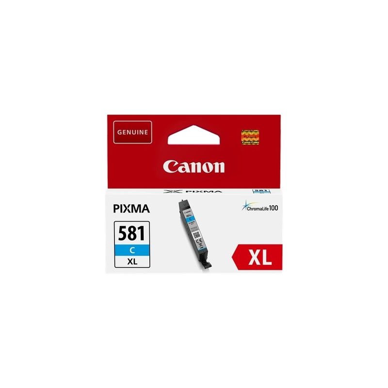 Canon 581XL - Cartucho de inyección de tinta original 2049C001 - Cian