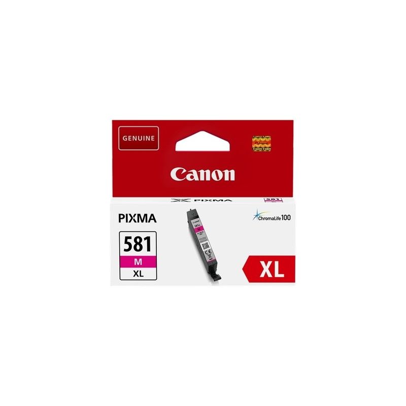 Canon 581XL - Cartucho de inyección de tinta original 2050C001 - Magenta