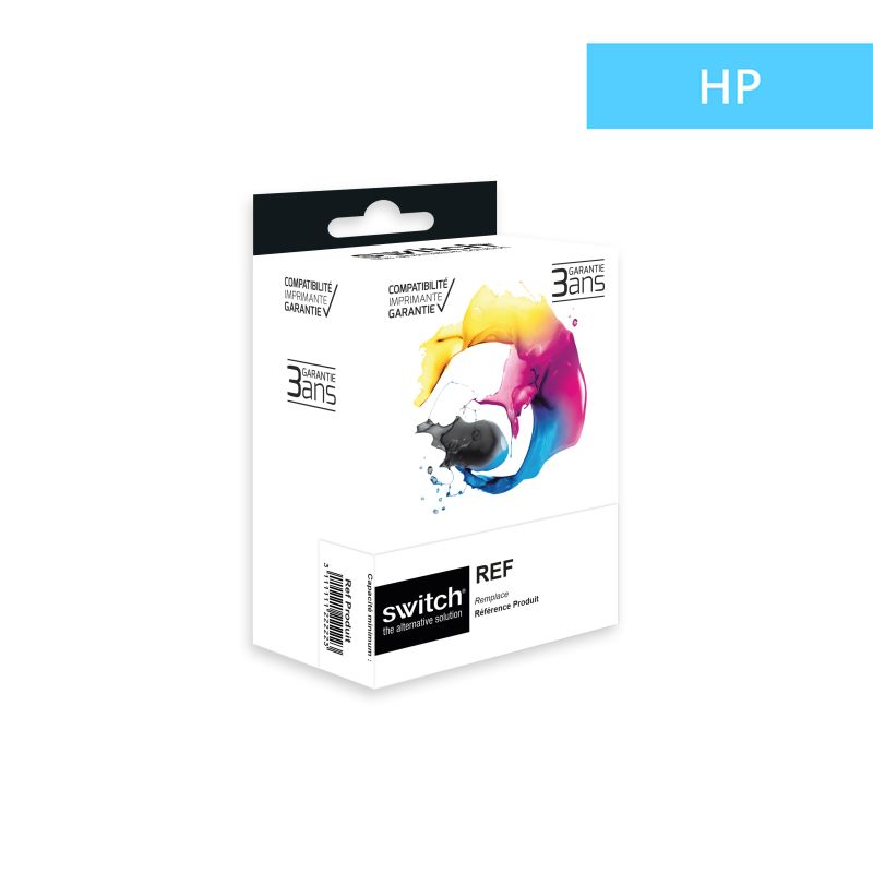 Hp 912XL - SWITCH Confezione di 4 getto d’inchiostro, compatibile con 3YP34AE - Nero Ciano Magenta Giallo