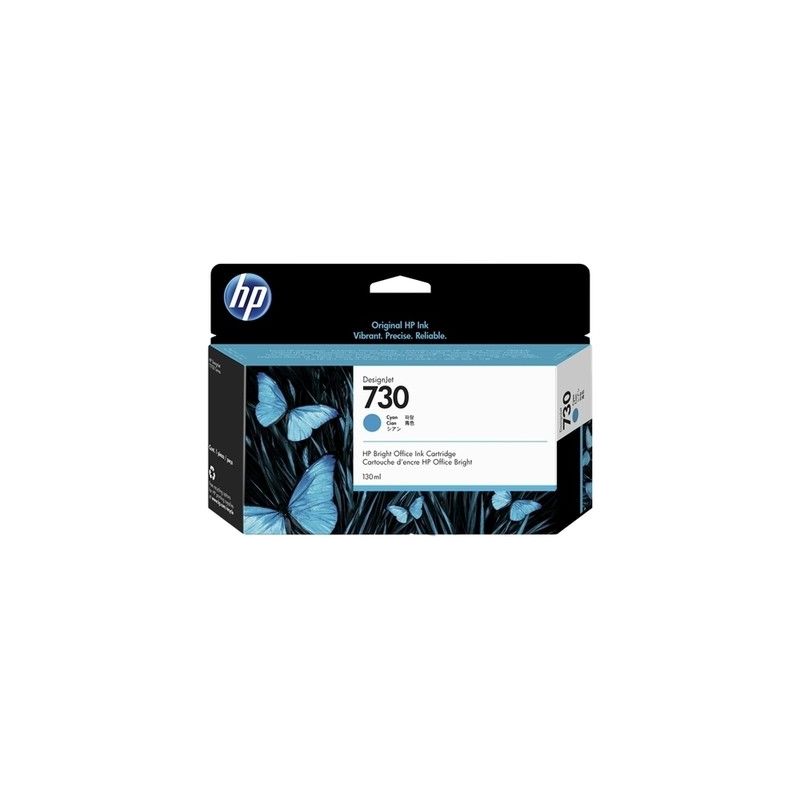 Hp 730 - P2V62A original inkjet cartridge - Cyan