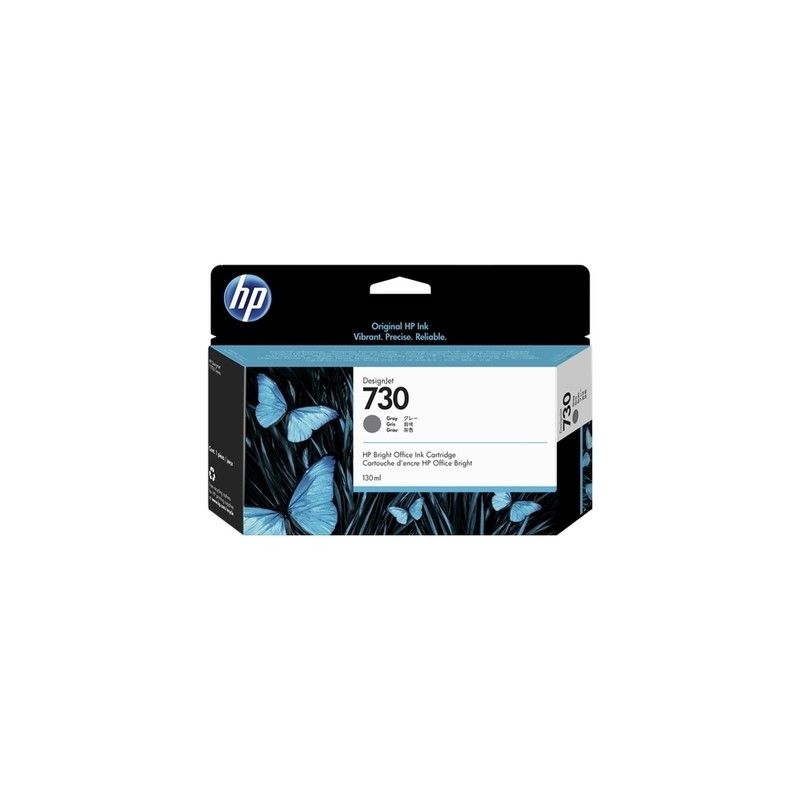 Hp 730 - cartouche jet d'encre originale P2V66A - Gris